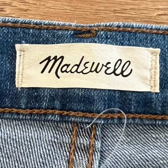 MADEWELL THE PERFECT VINTAGE CROP JEANS IN CLYMER WASH NWT WOMEN'S SIZE 24 - Picture 8 of 16